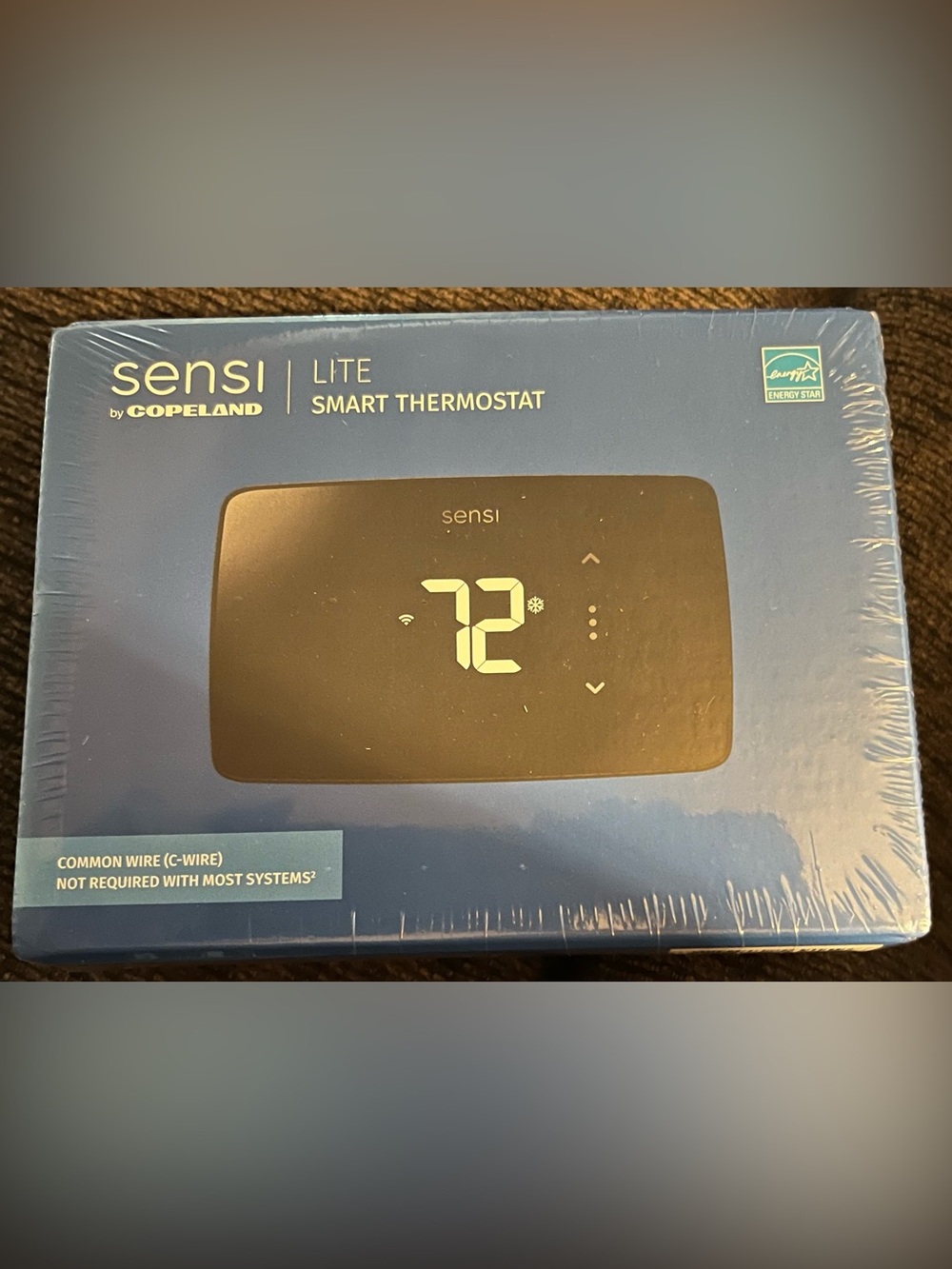 Sensi Lite Smart Thermostat – Black - Smart Home Compatible